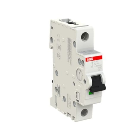 BREAKER RIEL ABB de 1 POLO 16A S201-C16 2CDS251001R0164