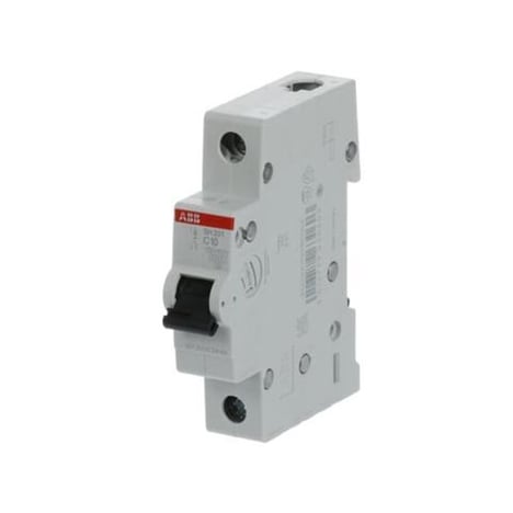 BREAKER RIEL ABB de 1 POLO 1X10 SH201-C10 2CDS211001R0104