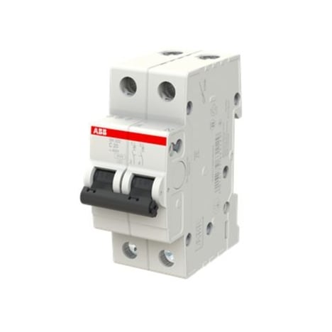 BREAKER RIEL ABB de 2 POLOS 2X20 SH202-C20 2CDS212001R0204