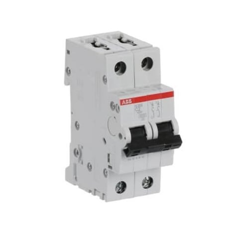 BREAKER RIEL ABB de 2 POLOS 2X2A S202-C2 2CDS252001R0024