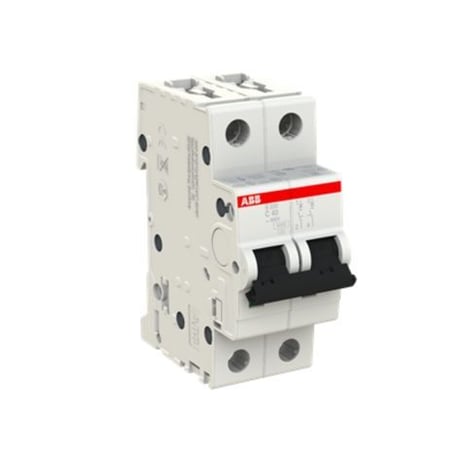 BREAKER RIEL ABB de 2v POLOS 2X40A S202-C40 2CDS252001R0404