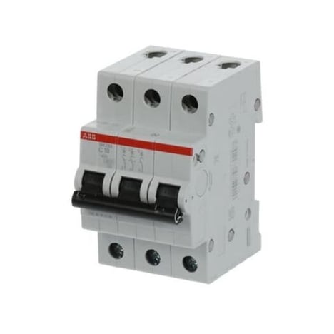 BREAKER RIEL ABB de 3 POLOS 3X10 SH203-C10 2CDS213001R0104