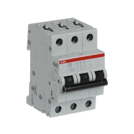 BREAKER RIEL ABB de 3 POLOS 3X40A S203-C40 2CDS253001R0404