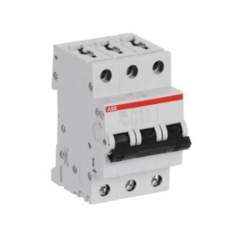 BREAKER RIEL ABB de 3 POLOS 3X63A S203-C63 2CDS253001R0634