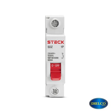 Breaker Riel 1 Polo X 16 Amperios 6Ka STECK
