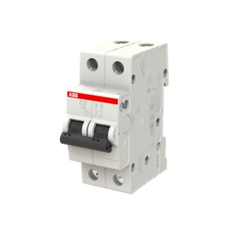  BREAKER RIEL ABB de 2 POLOS 2X10 SH202-C10 2CDS212001R0104 