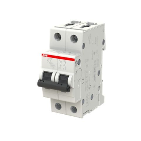  BREAKER RIEL ABB de 2 POLOS 2X1A S202-C1 2CDS252001R0014 