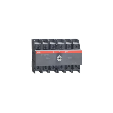  Conmutador OT125F3C 125A-500V/78A-440V ABB  1SCA105037R1001 