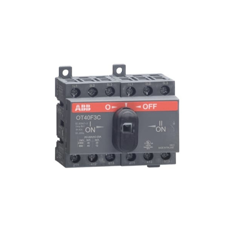  Conmutador OT40F3C 40A-500V/23A-440V ABB  1SCA104913R1001  
