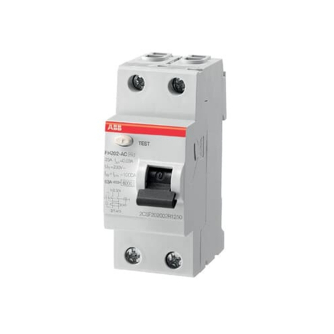  Interruptor Diferencial ABB 1TMF202006R1630 FH202 AC-63/0,03 