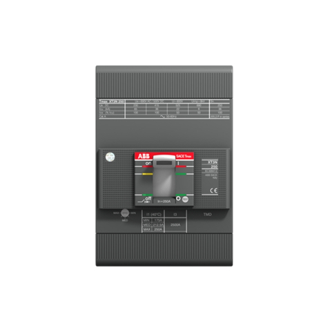 Interruptor ABB XT3S 1SDA068219R1 250 TMD 160-1600 3p F F 