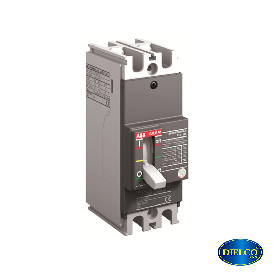  Breaker Industrial Fijo 2 Polos 30 Amp ABB Formula 